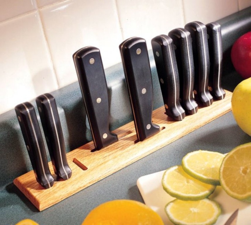 Conservare i coltelli in cucina