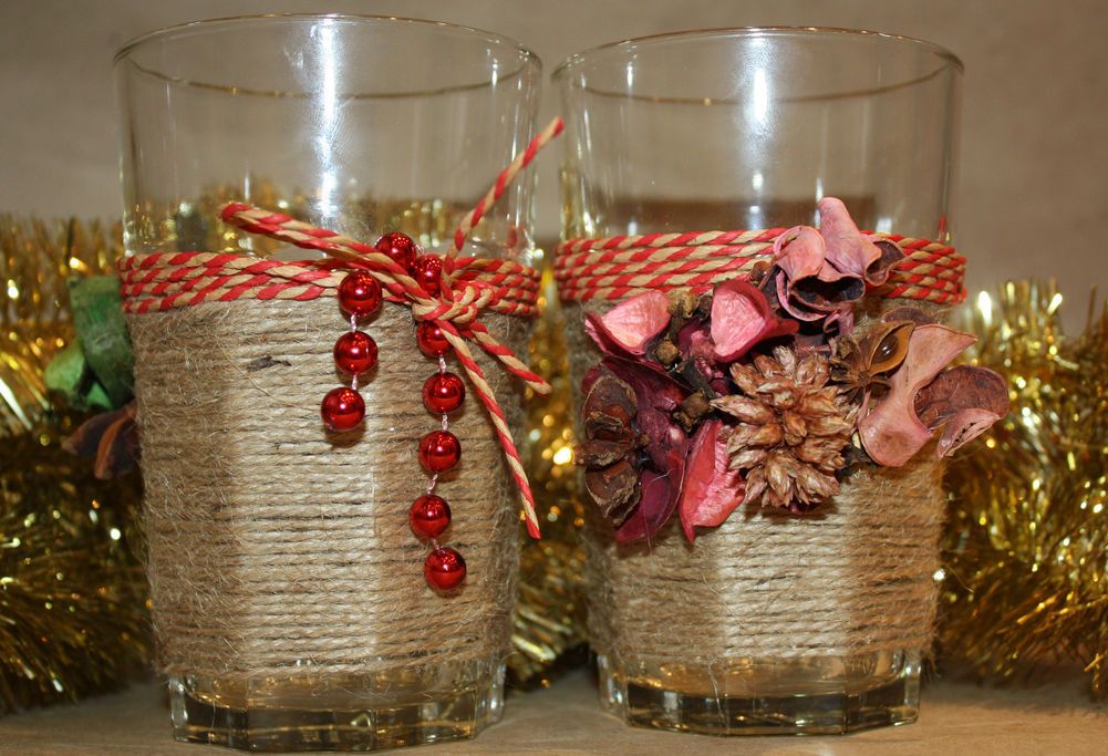 decorazione con spago