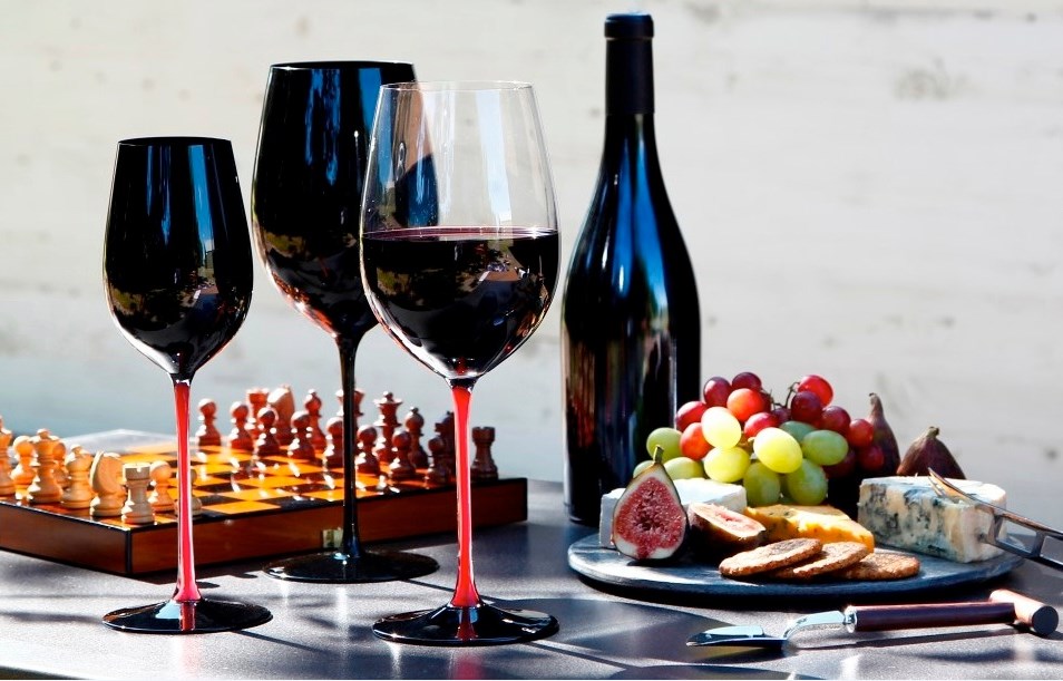 bicchieri da vino rosso