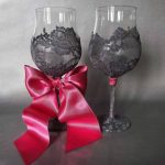decorazioni natalizie decorazione di bicchieri foto di decorazione