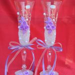 decorazioni natalizie, idee di design per la decorazione di bicchieri