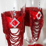 idee di design per decorazioni in vetro per le feste