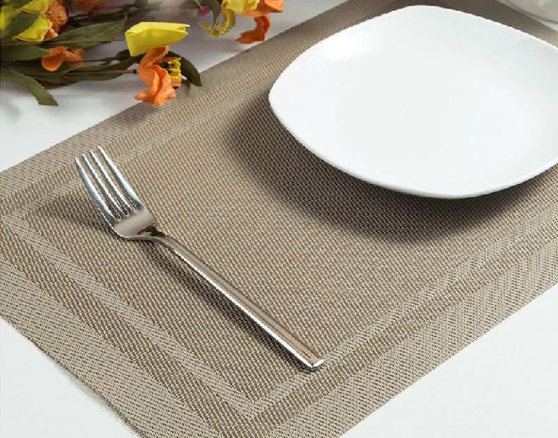 tovaglioli con supporto in pvc