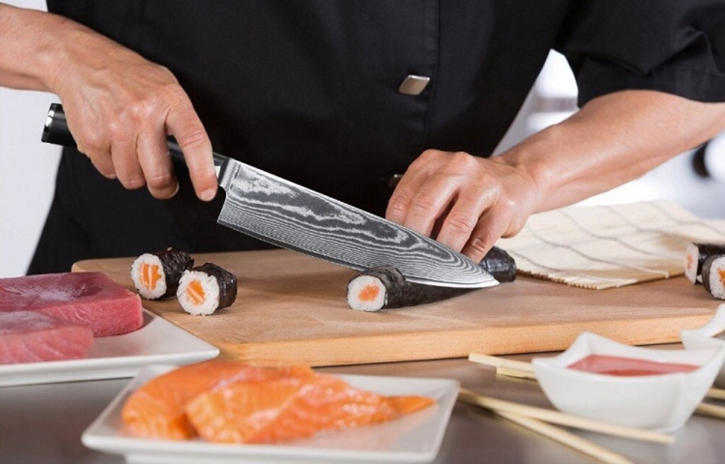 acciaio per coltelli da chef