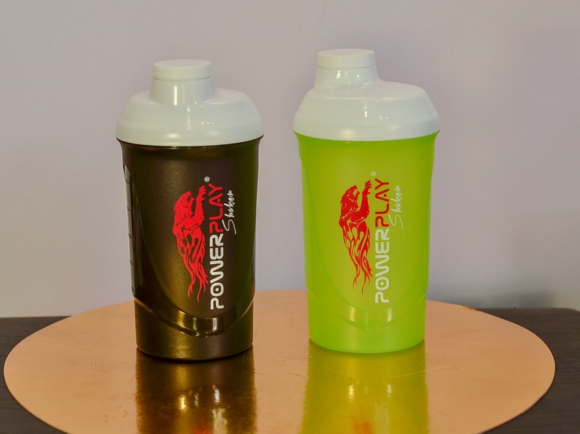 shaker per l'alimentazione sportiva