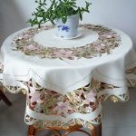 tovaglia per la decorazione di tavoli rotondi