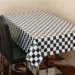 tovaglia cerata sul tavolo per idee da cucina tipi