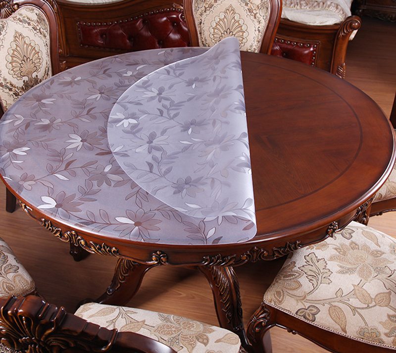 tovaglia per tavolo rotondo in pvc