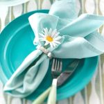idee per piegare i tovaglioli per decorare la tavola