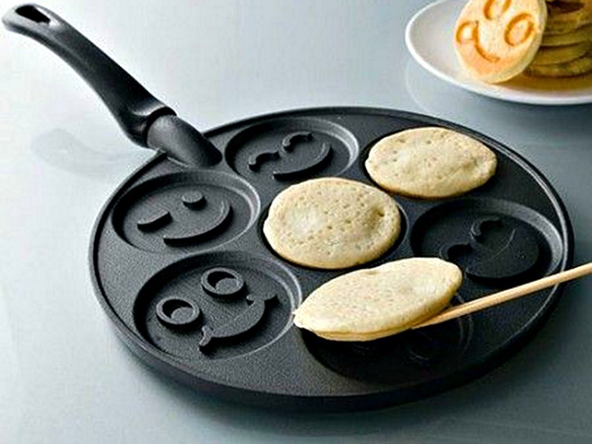emoticon padella per pancake