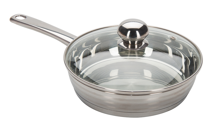 padella in acciaio inox