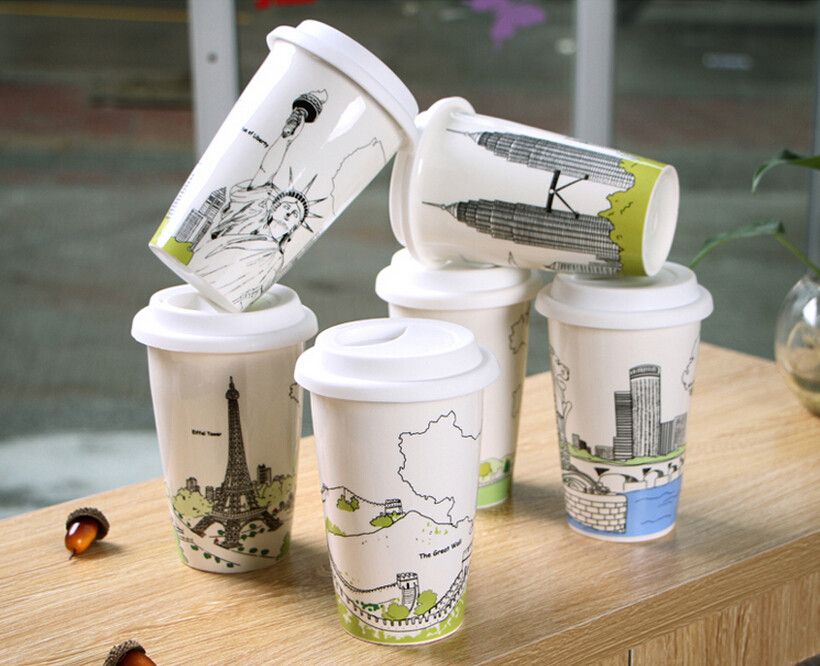 tazza da caffè riutilizzabile