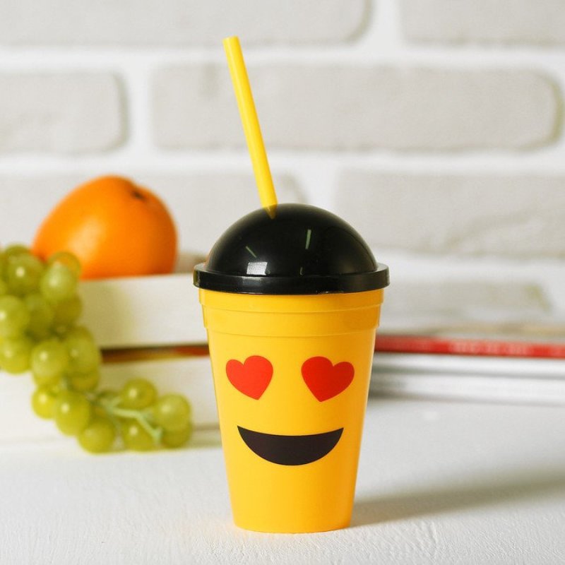 sorriso di vetro di plastica