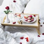 opzioni per foto del tavolo della colazione a letto