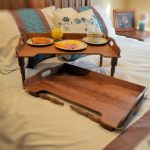 foto del design del tavolo per la colazione a letto