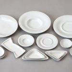 piatti per la decorazione della tavola foto