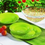 Piatti per la foto dell'apparecchiatura della tavola