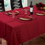 tovaglia impermeabile per la decorazione del tavolo della cucina foto