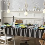 tovaglia impermeabile per idee di decorazione del tavolo della cucina