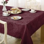tovaglia impermeabile per foto di design del tavolo da cucina