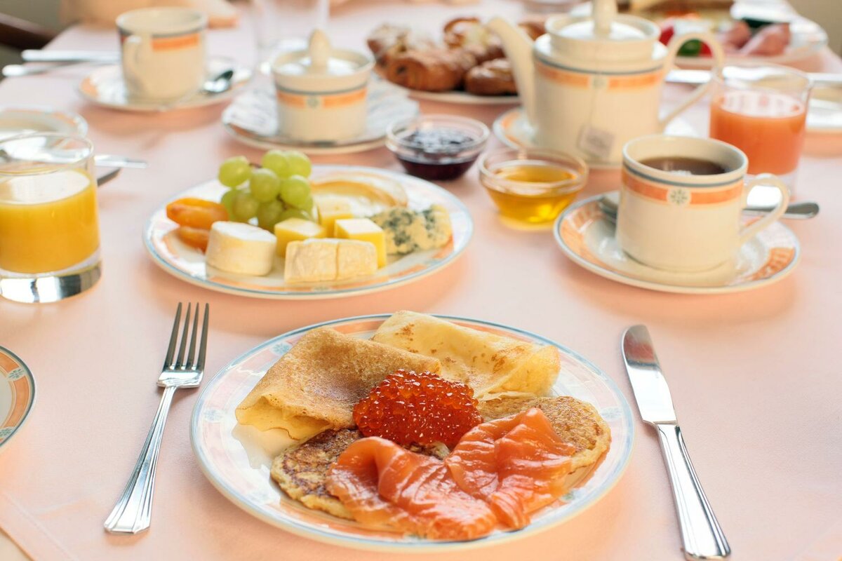 colazione in tavola