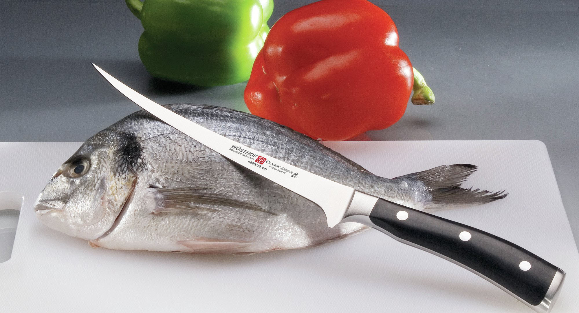 Coltello per filetti di pesce