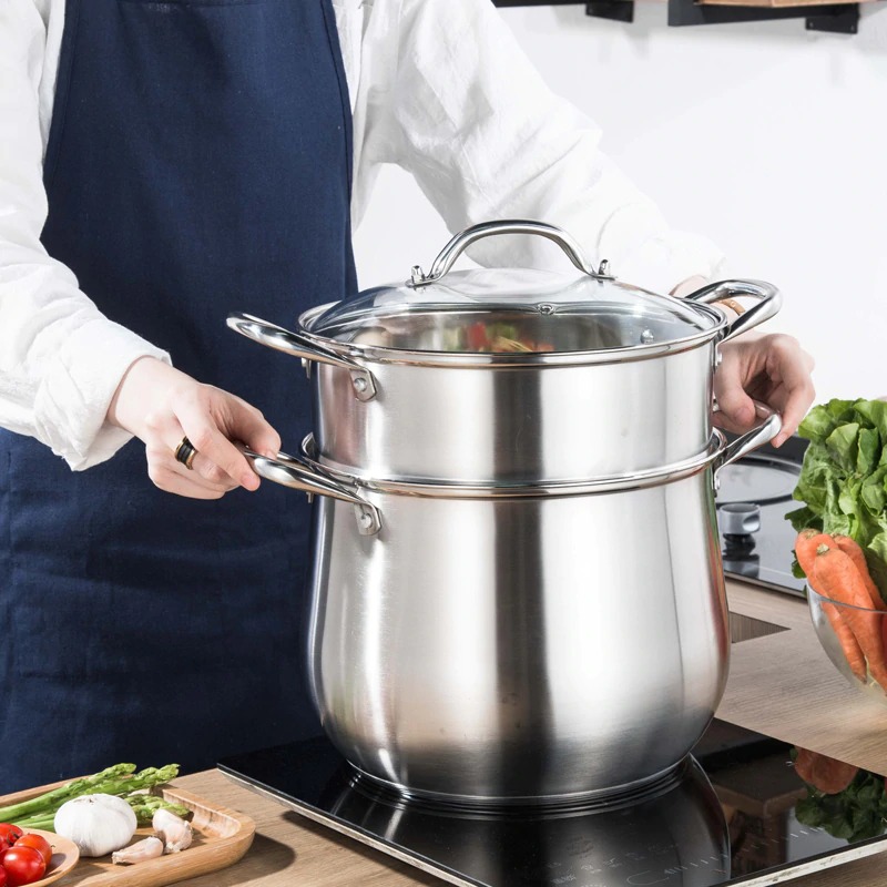 vaporiera su fornello elettrico