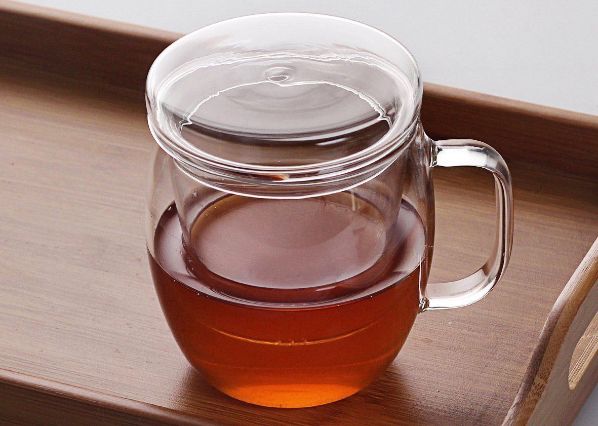 tazza da tè in vetro