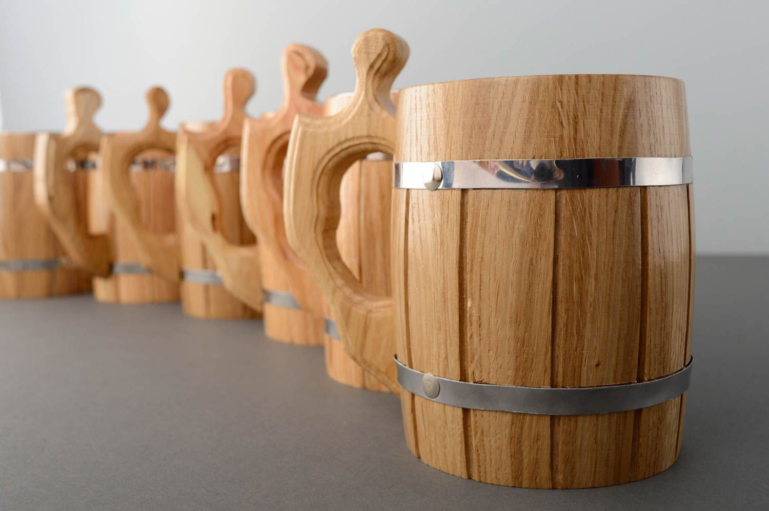 foto di tazze di legno