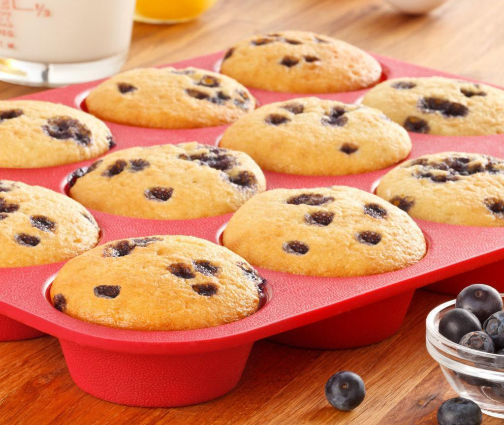 stampo per muffin in silicone