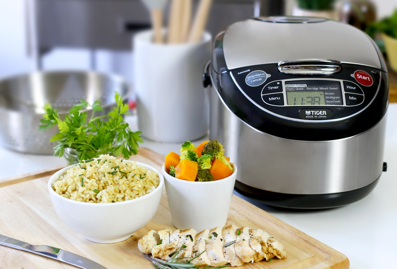 multicooker sul tavolo