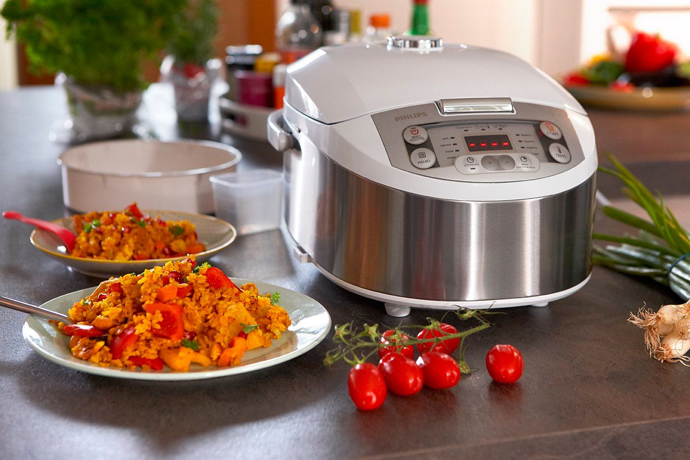 Multicooker con pilaf