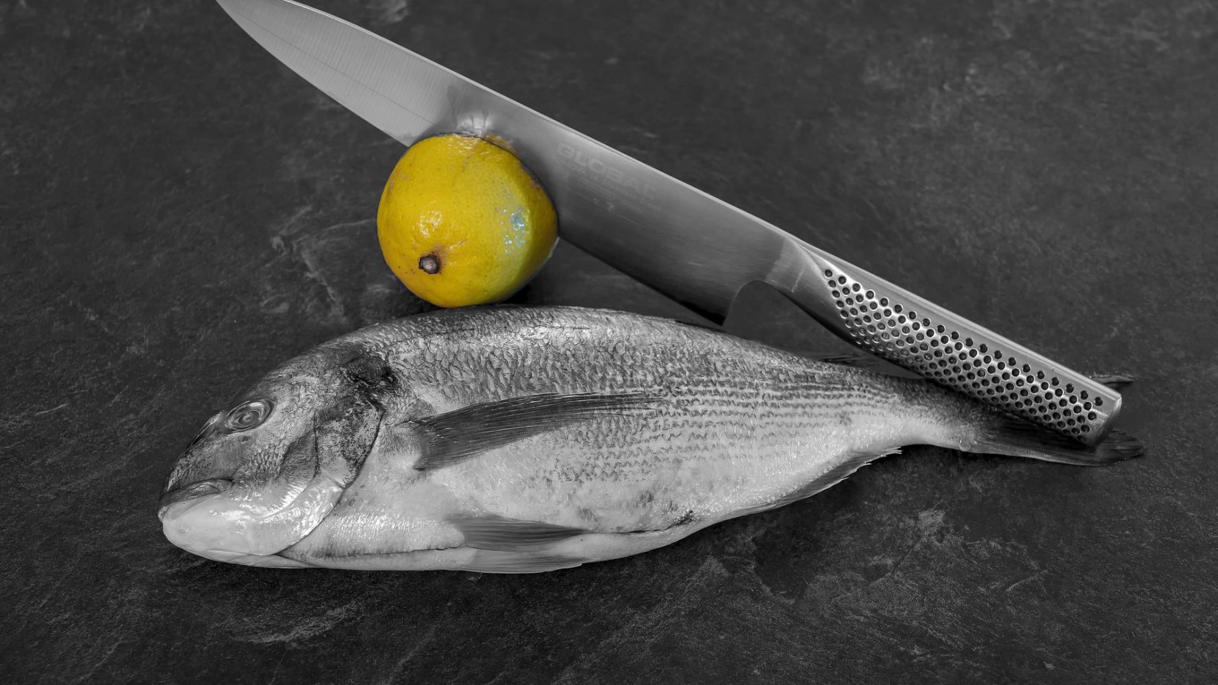 Foto di un coltello da pesce
