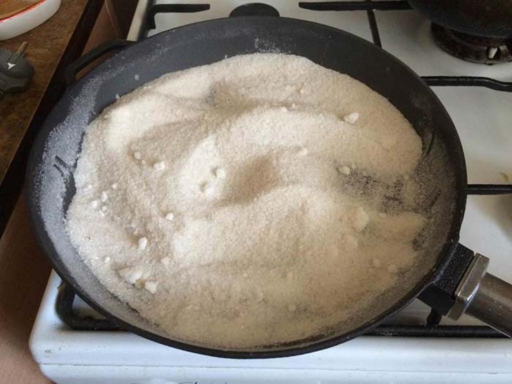calcinazione con sale