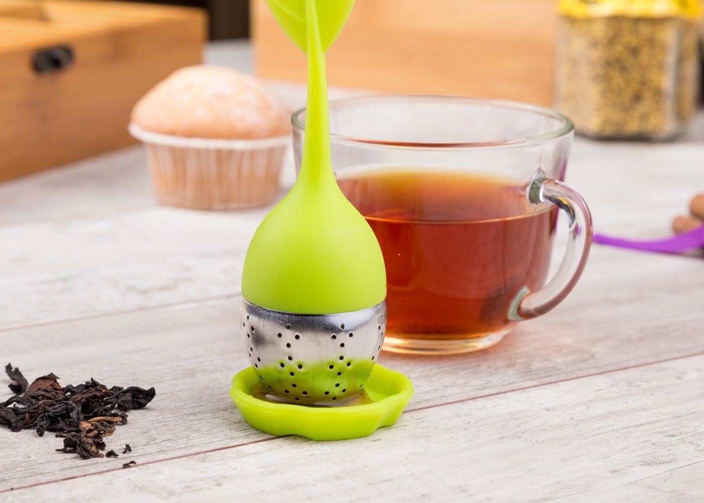 Colino da tè con tazza