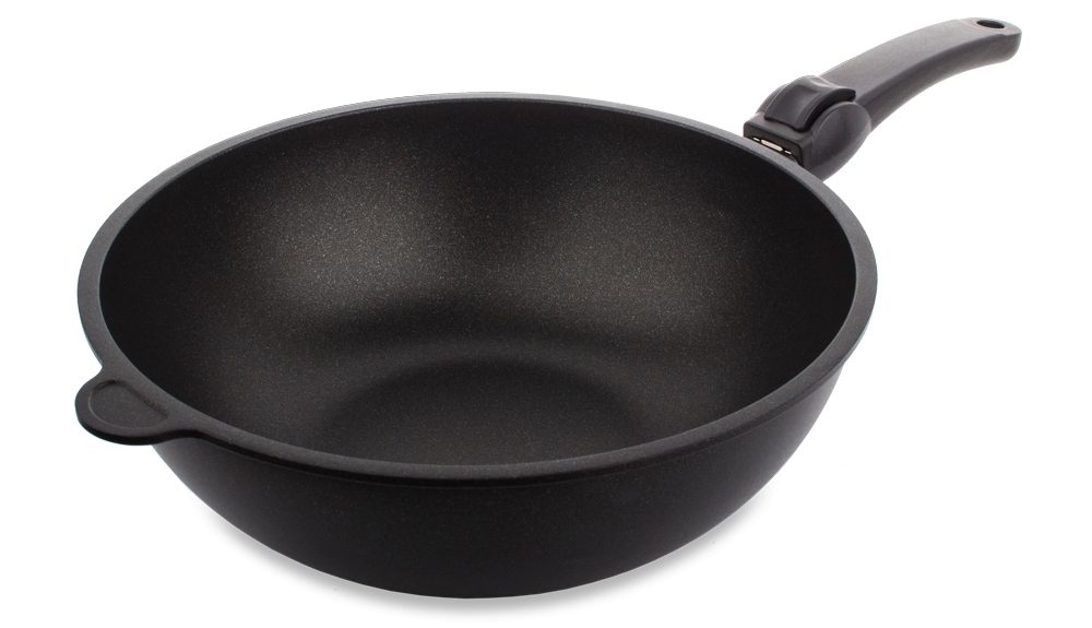 Padella wok AMT Gastroguss