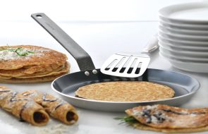 Padella per pancake con pancake