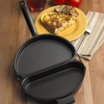padella per pancake a doppia faccia
