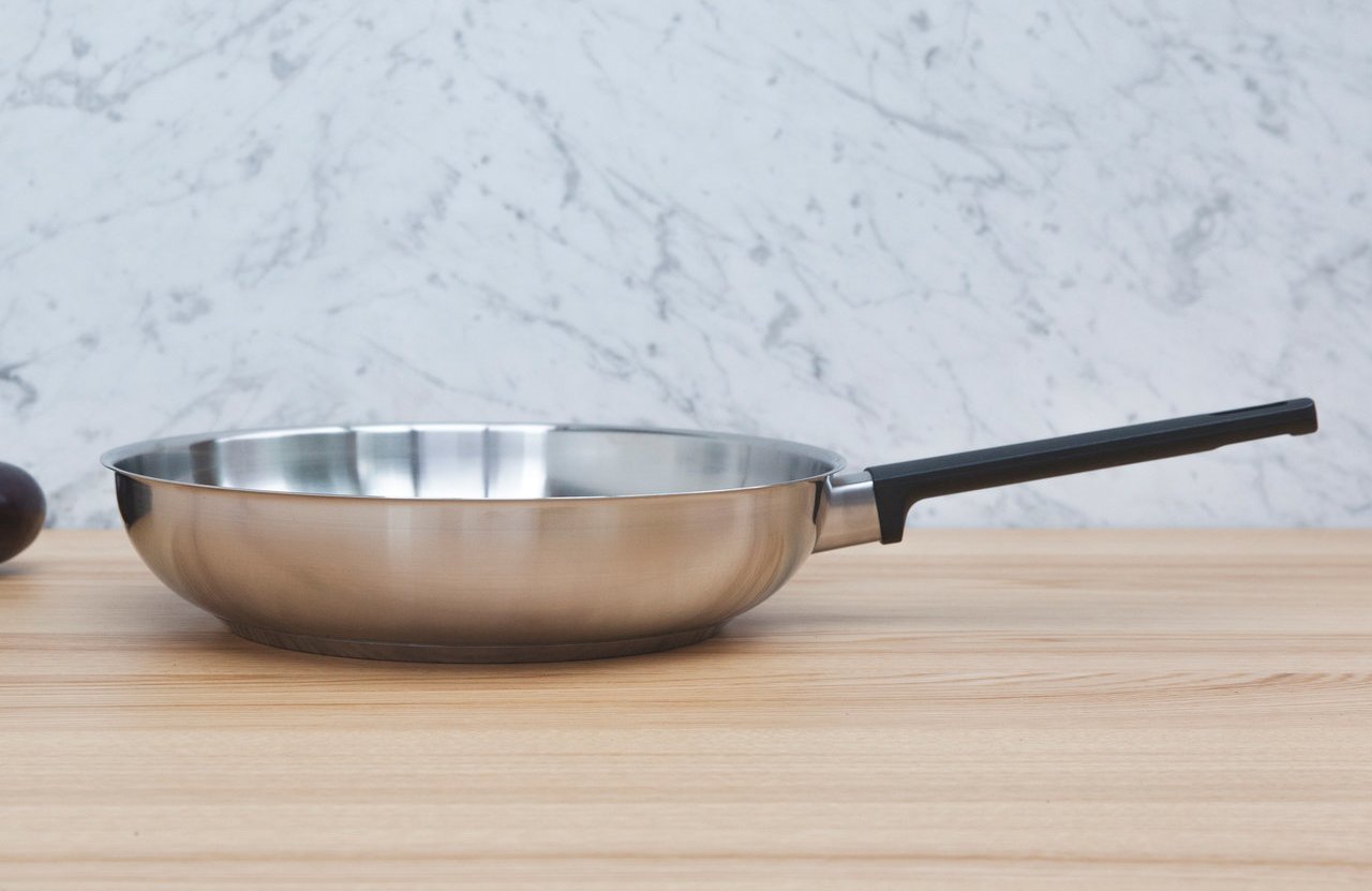 padella in acciaio inox