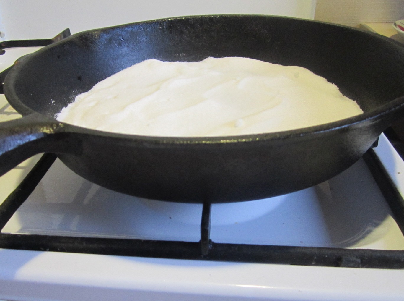 padella con sale