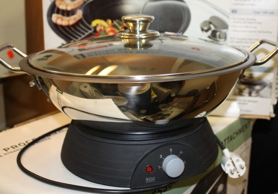 Padella elettrica wok
