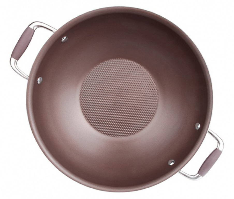 Padella wok rondella mocca