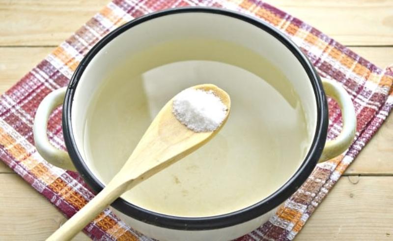 sale per lavare i piatti