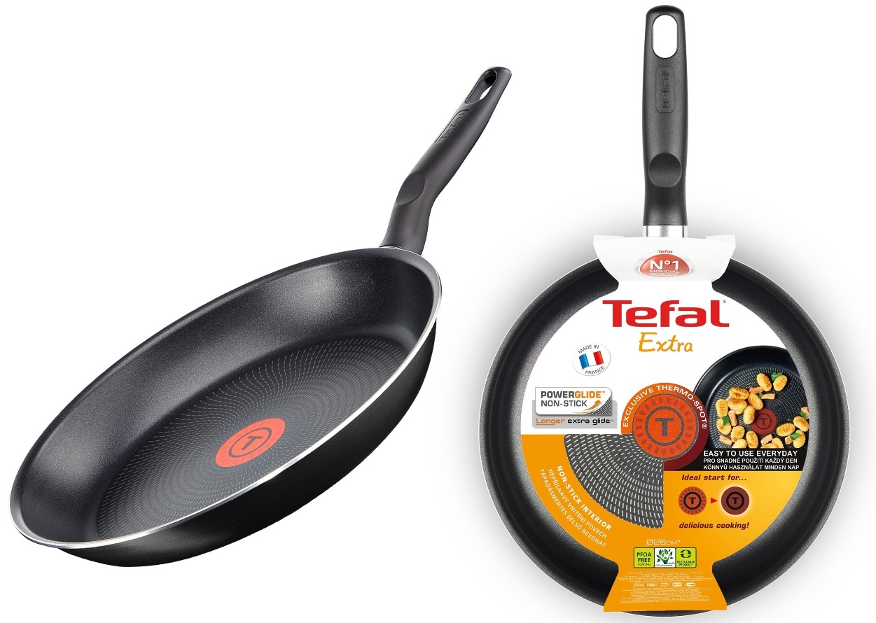 padella in teflon tefal extra
