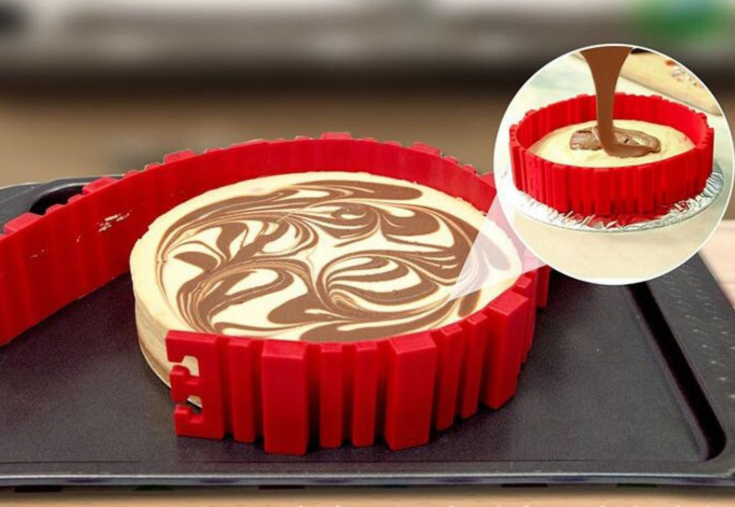 torta in stampo in silicone