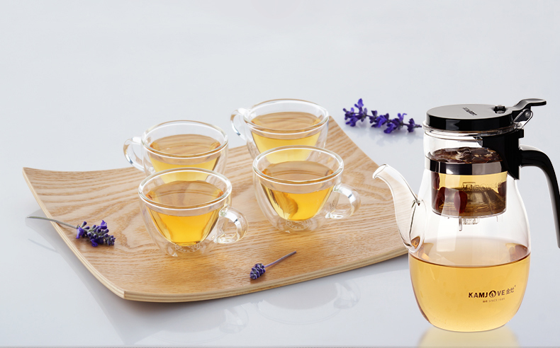 teiera con design a bottone