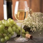 bicchiere di vino bianco