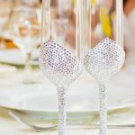 occhiali con strass
