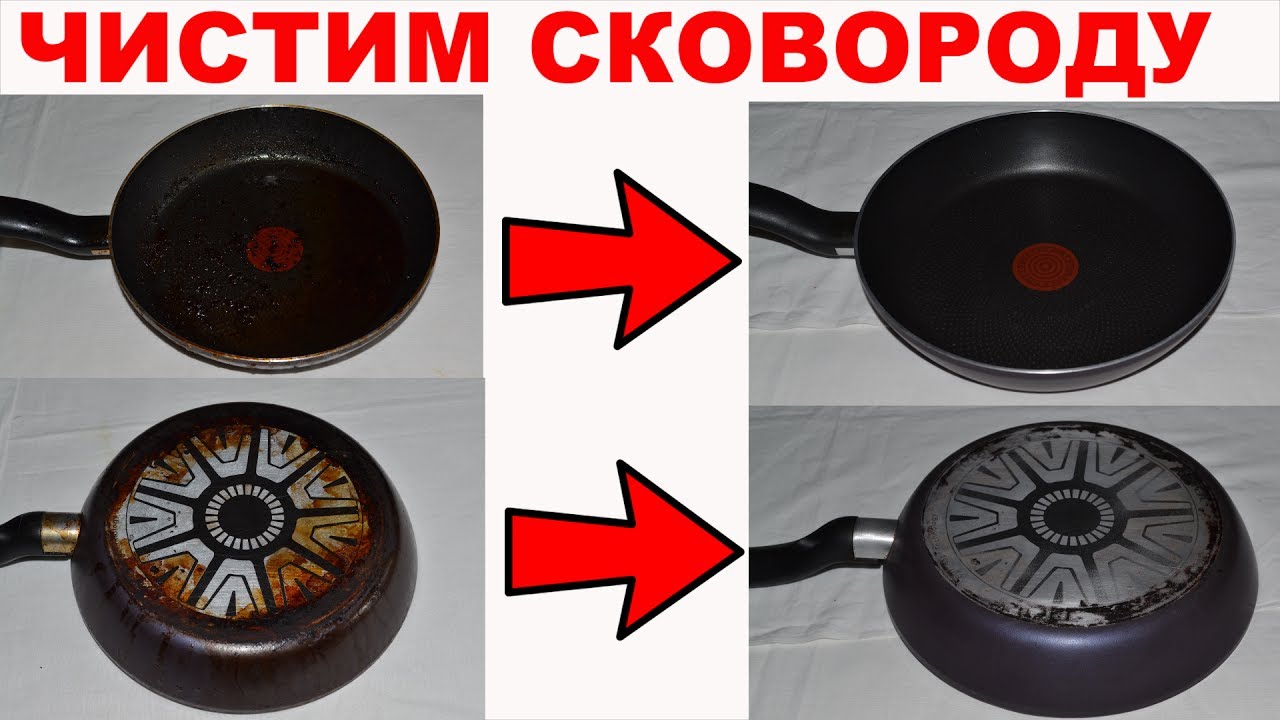 pulire una padella in teflon