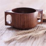 tazza di legno